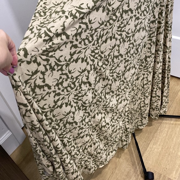 Lauren Ralph Lauren Lace Up Cotton Maxi Dress |Size Medium - Picture 5 of 10